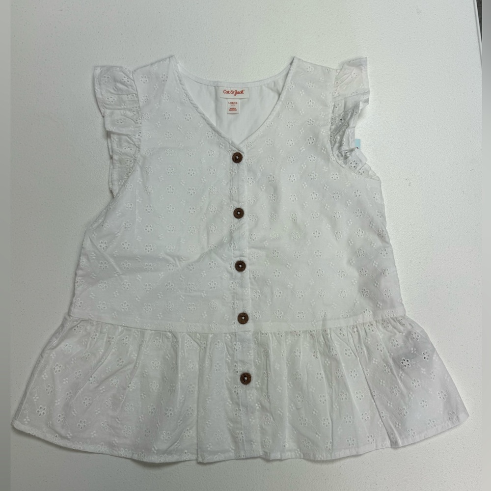 Cat & Jack, Girls Top, NWT